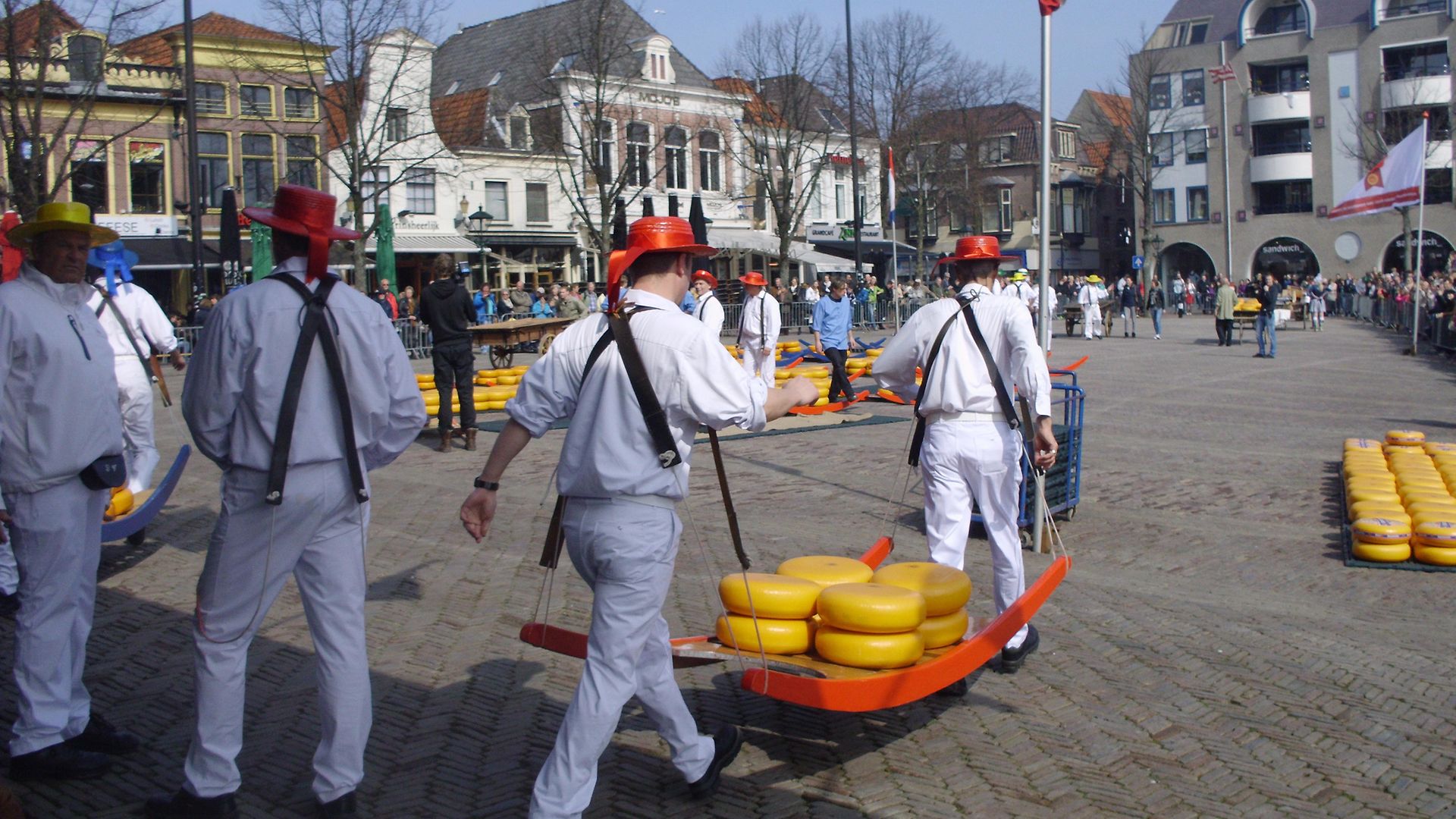 Holland Alkmaar Käseträger