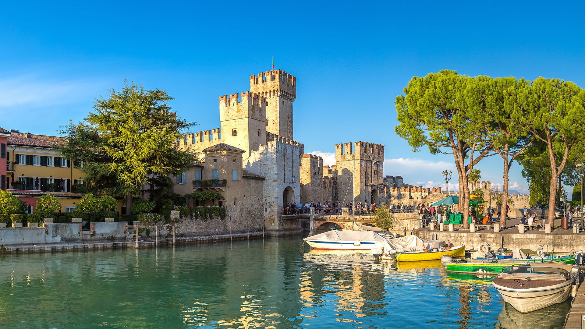 Scaliger castle in Sirmione