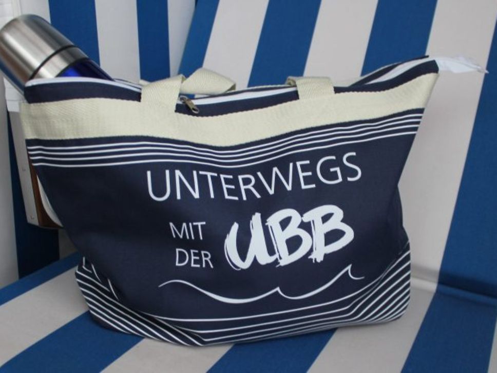 UBB-Strandtasche mit Logo