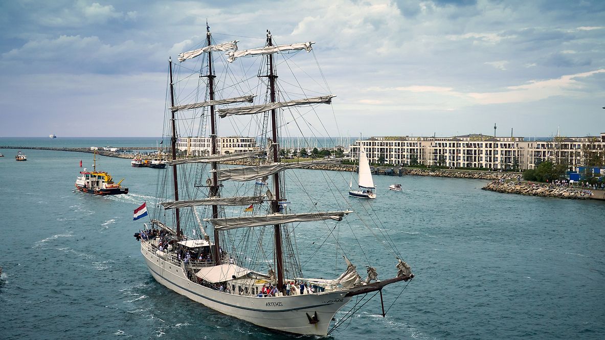 Segelschiff auf dem Wasser