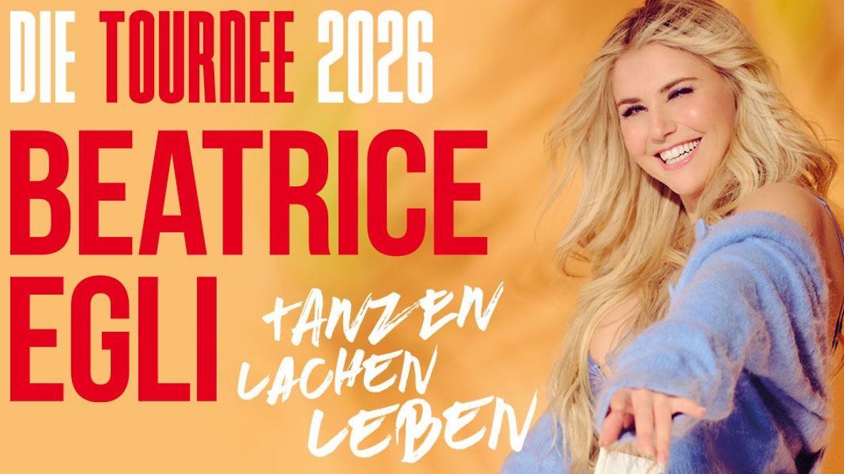 Beatrice Egli – Tournee 2026 Plakat