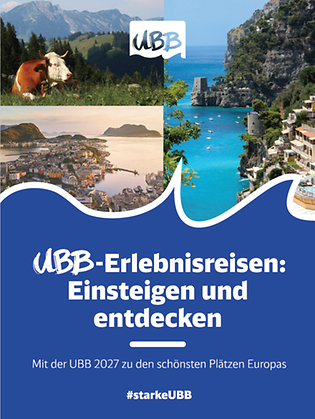 UBB Erlebnisreisen 2027