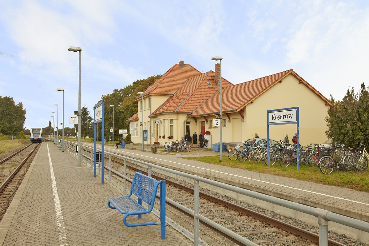 Bahnhof Koserow Foto: Messlin